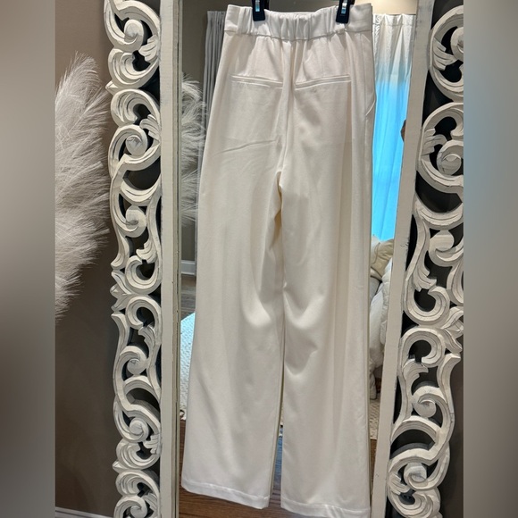Women’s LPA Carlotta tailored ivory pants- Size XS - Picture 8 of 12